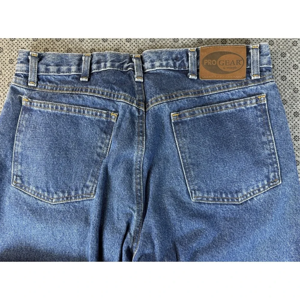 Pro Gear By Wrangler Brush Guard Field Pants Blue Jeans 34x36 Work Hunting